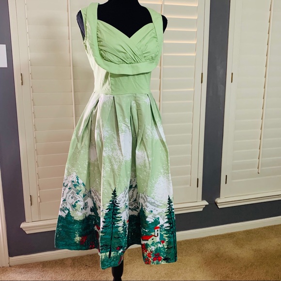 50s style christmas party dresses